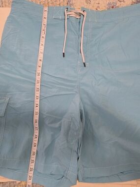 Polo by Ralph Lauren Green-Trim Swim Shorts